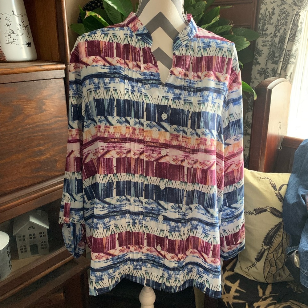 NWT Alfred Dunner long sleeved shirt